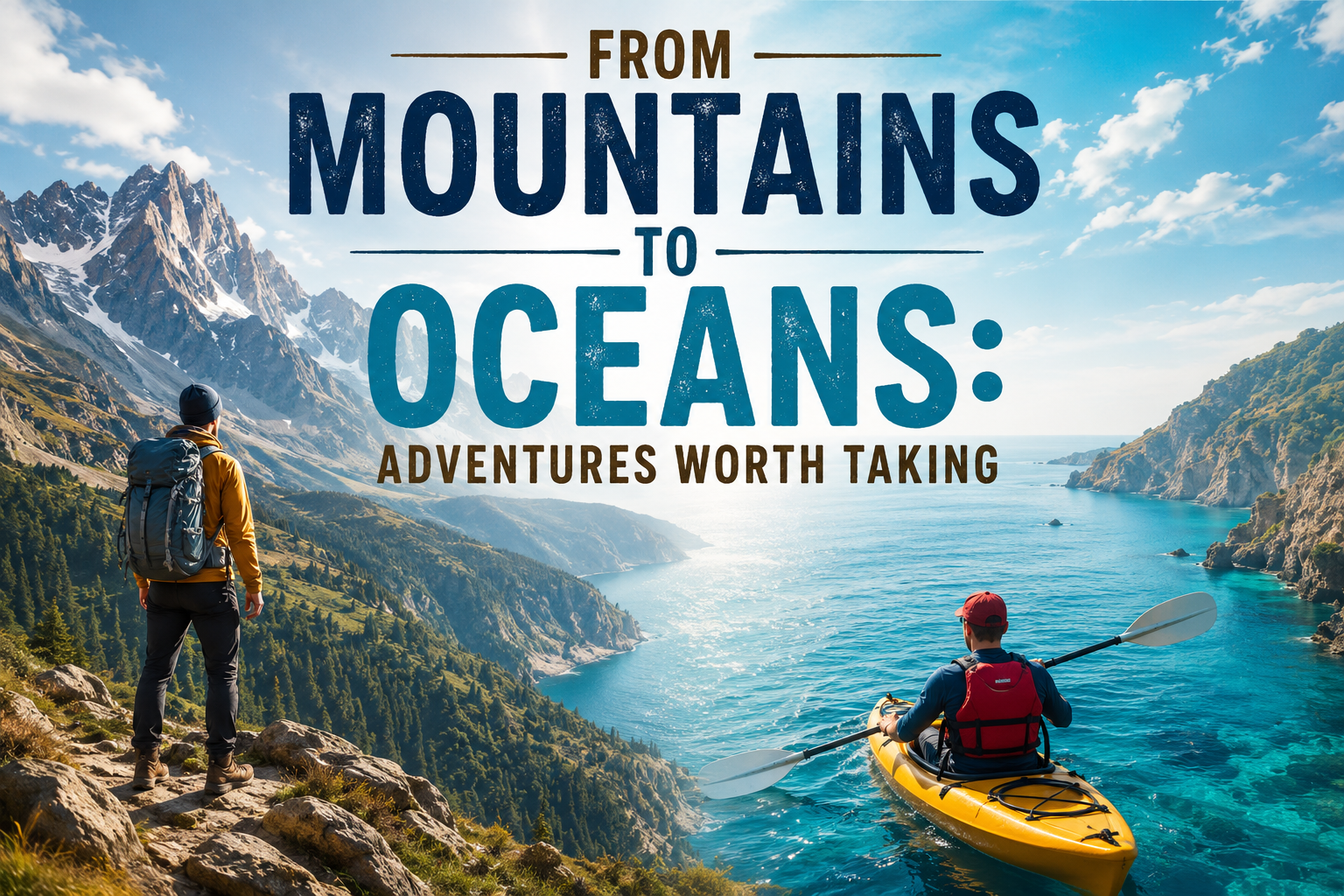 From Mountains to Oceans: Adventures Worth Taking